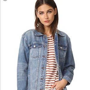 Madewell oversized denim jacket